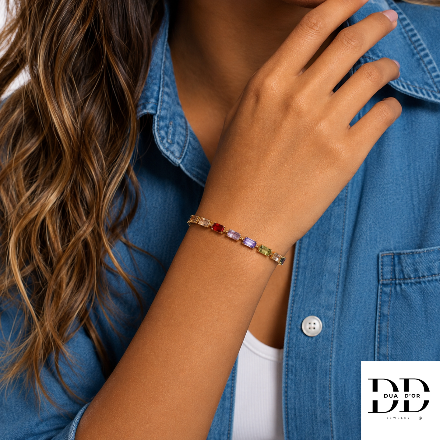 Aurora Gem Armband