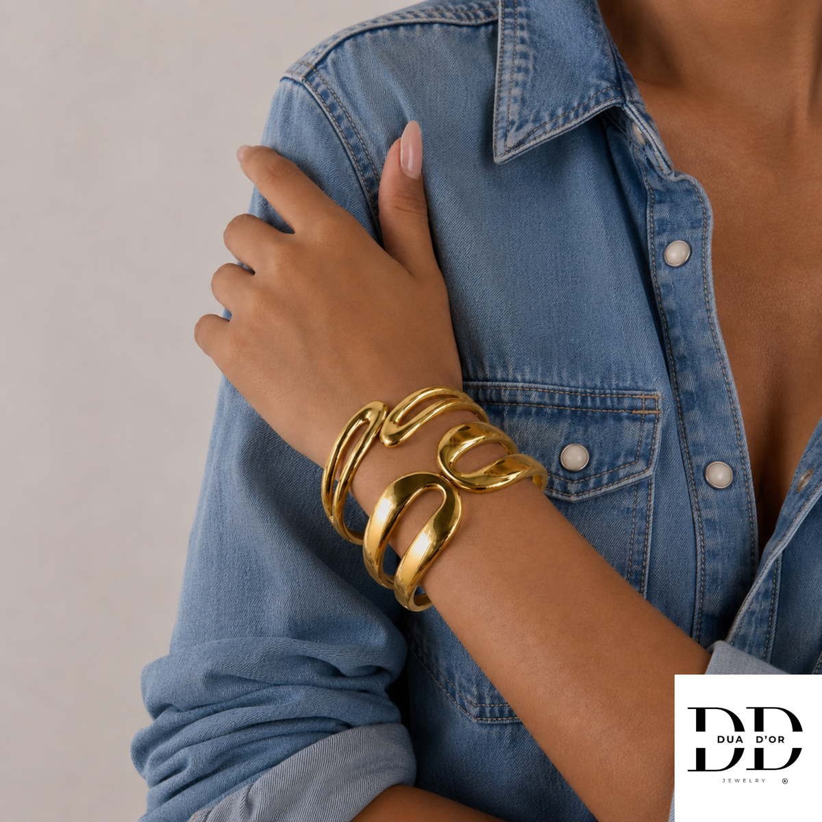 Luna Gold Armband