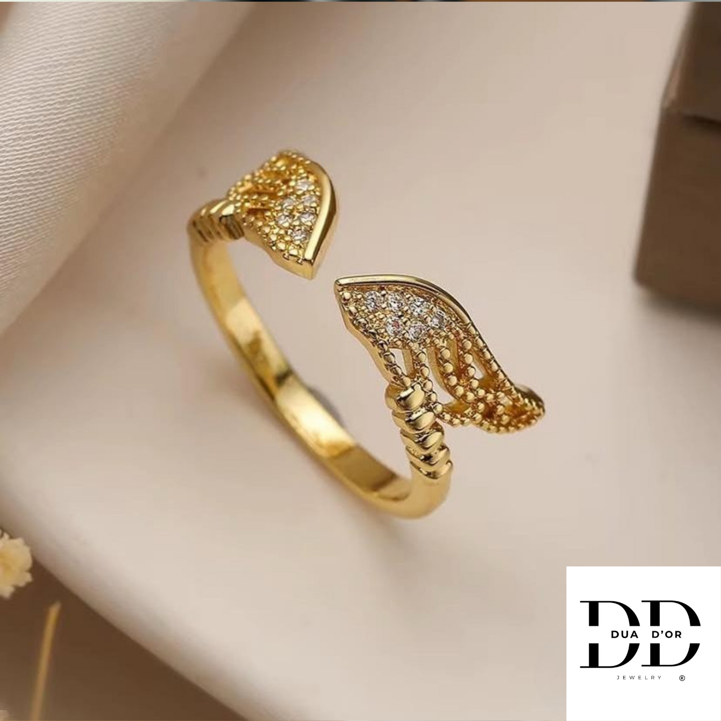 Golden Wings Ring