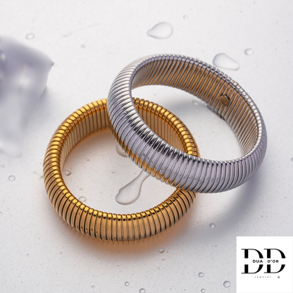 Armband, Smooth Brace Goud/Zilver