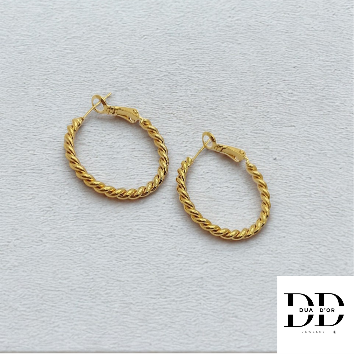 Elegant Twisted Oorbellen