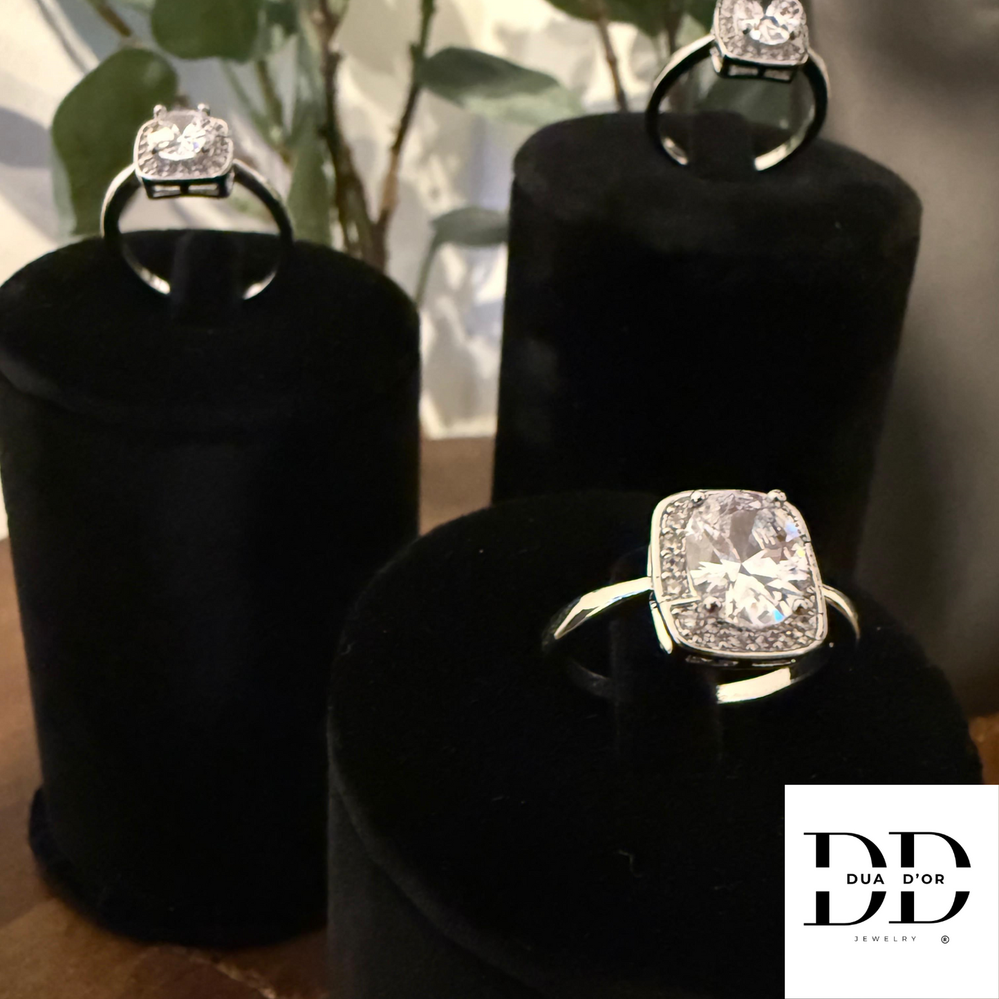 Radiance Crown Ring Goud & Zilver