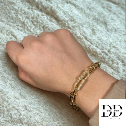 Armband Signature Style, Goud Omhuld