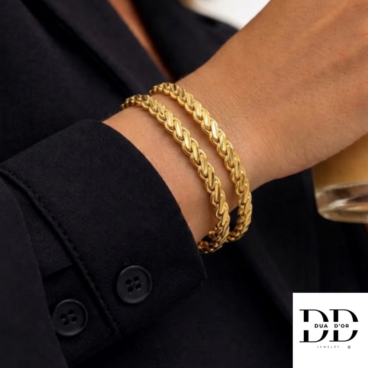 Burma Classic Gold, Bangle armband