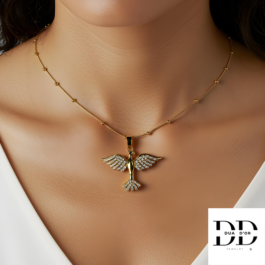 Golden Dove Halsketting