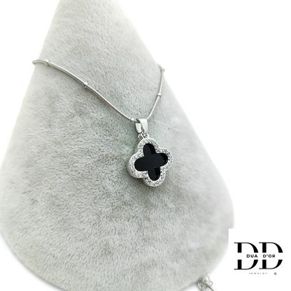 Midnight Bloom Halsketting