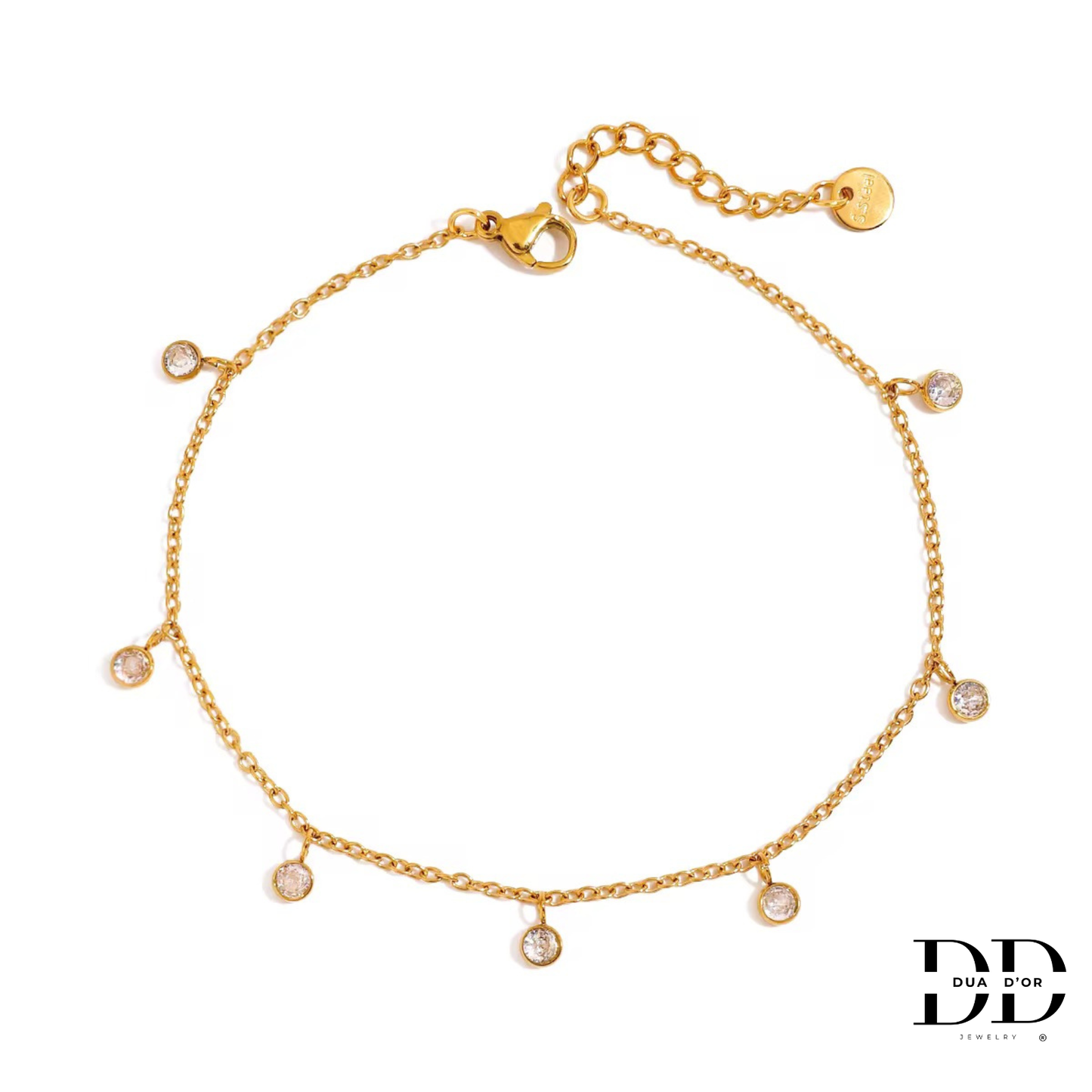 Aurélie Sparkle Enkelketting