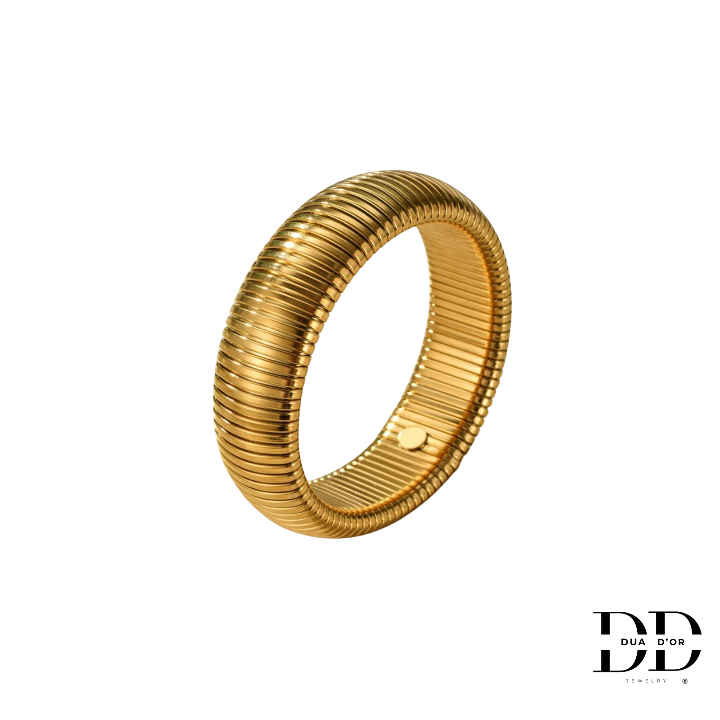 Armband, Smooth Brace Goud/Zilver