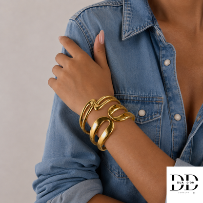 Luna Gold Armband