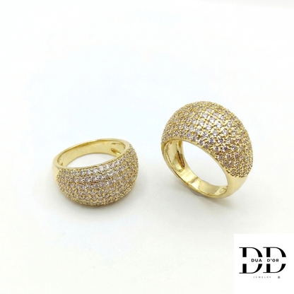 Crystal Crown ring