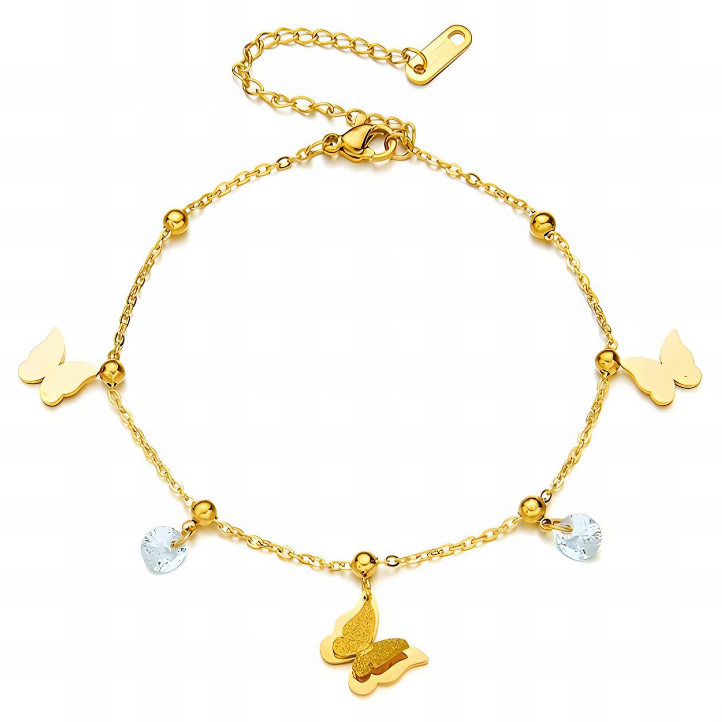 Butterfly Whisper, 18K Goud omhuld