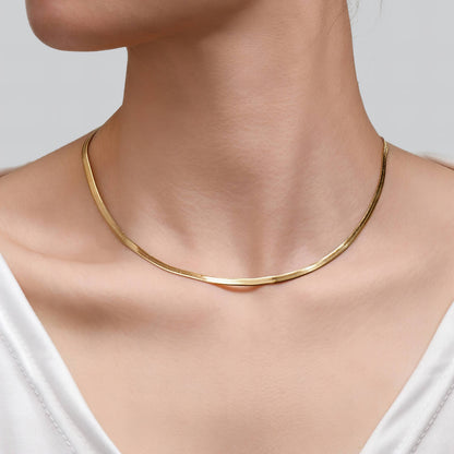 Golden Snake, 18K Goud Omhuld