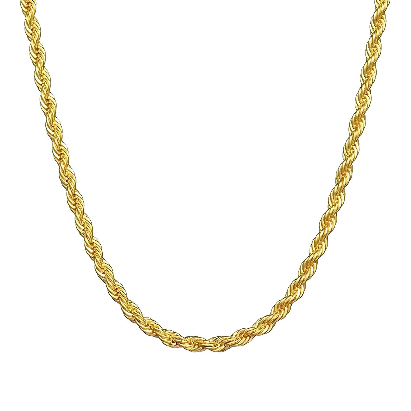 Rope Chain Classic, 18K Goud Omhuld