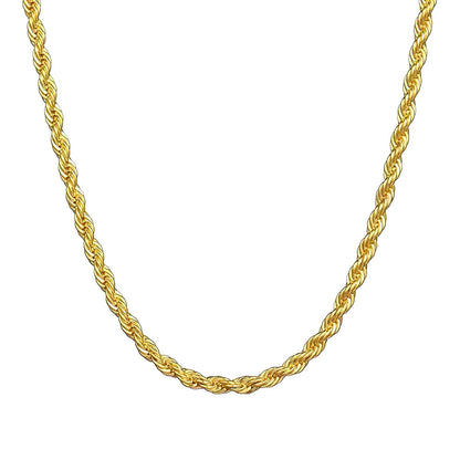 Rope Chain Classic, 18K Goud Omhuld