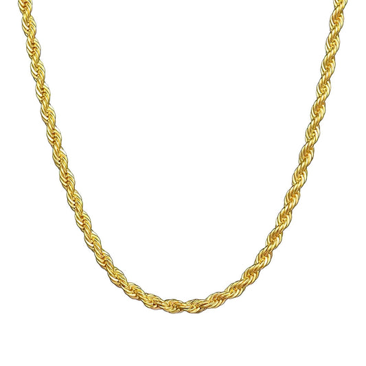 Rope Chain Classic, 18K Goud Omhuld