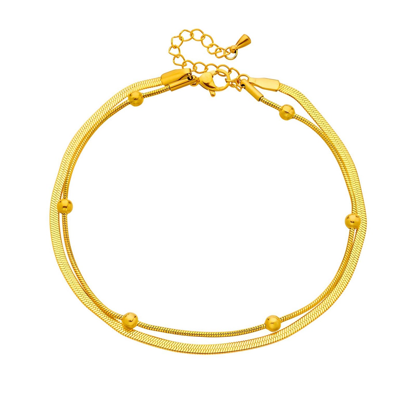 Aurora Beads, 18K Goud Omhuld