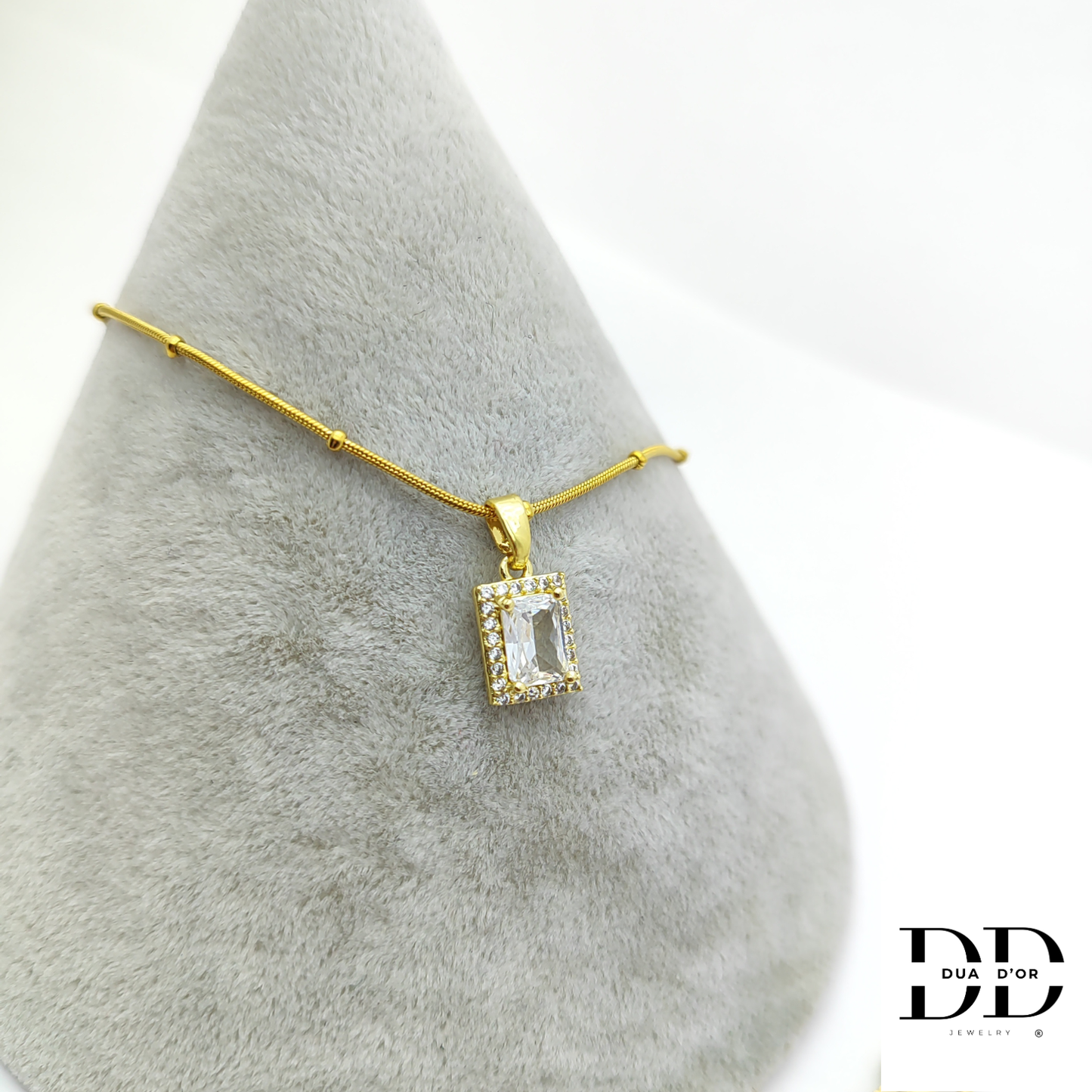 Elegance Zirkonia Halsketting