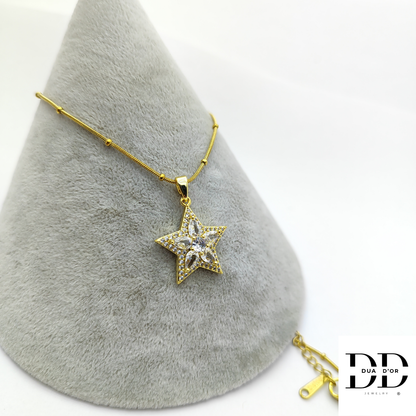 Star Elegance Zirkonia Ketting