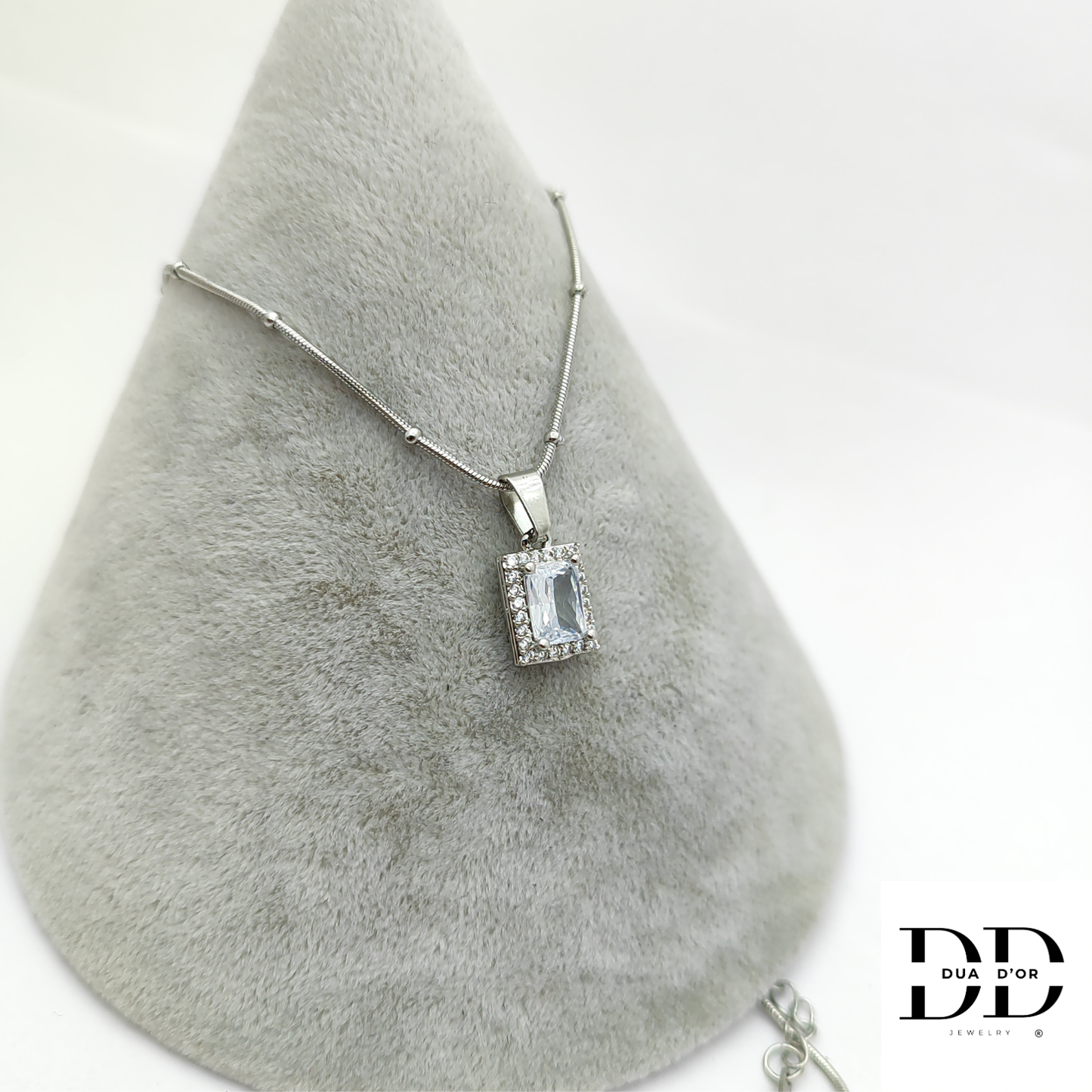 Elegance Zirkonia Halsketting