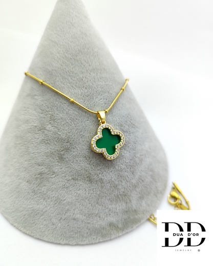 Midnight Bloom Halsketting