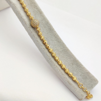 Lina Armband met Zirconia Bol