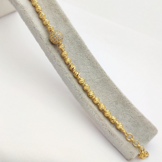 Lina Armband met Zirconia Bol