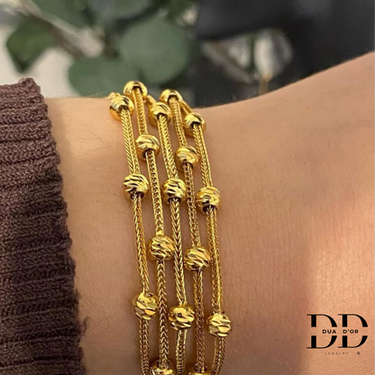 Dorika – Luxe Multi-Strand Armband