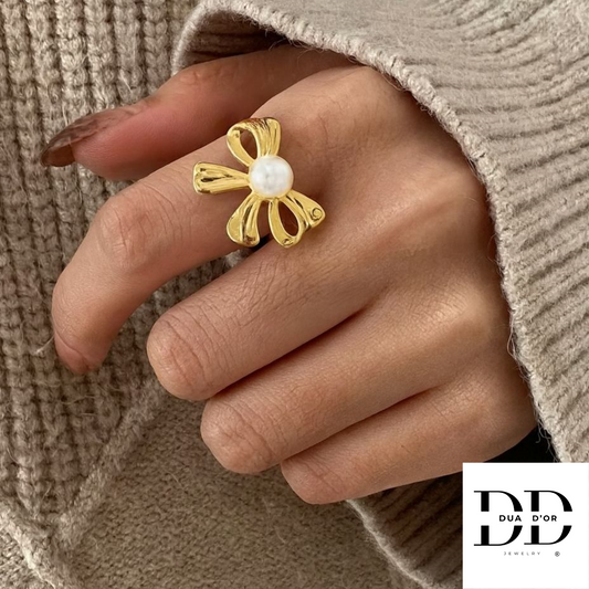 Fleur D'OR Ring Met Parelmoer